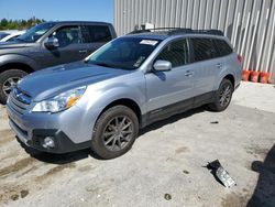 Salvage cars for sale at Franklin, WI auction: 2013 Subaru Outback 2.5I Limited