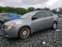 Salvage cars for sale at Waldorf, MD auction: 2007 Nissan Sentra 2.0