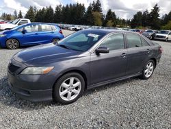Salvage cars for sale from Copart Graham, WA: 2009 Toyota Camry SE
