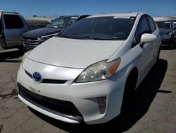 Salvage cars for sale at Martinez, CA auction: 2013 Toyota Prius