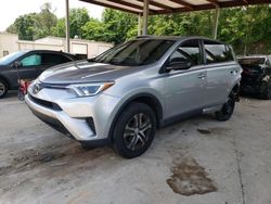 Toyota Rav4 LE salvage cars for sale: 2018 Toyota Rav4 LE