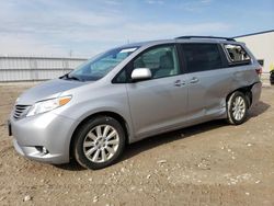 Salvage cars for sale at Appleton, WI auction: 2017 Toyota Sienna XLE