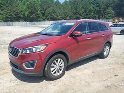 Salvage cars for sale from Copart Gainesville, GA: 2018 KIA Sorento LX
