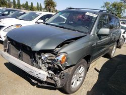 Salvage cars for sale from Copart Vallejo, CA: 2007 Toyota Highlander Hybrid