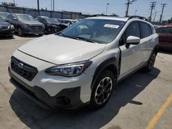 Salvage cars for sale at Los Angeles, CA auction: 2023 Subaru Crosstrek Premium