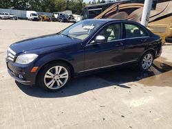 Salvage cars for sale at Eldridge, IA auction: 2008 Mercedes-Benz C 300 4matic