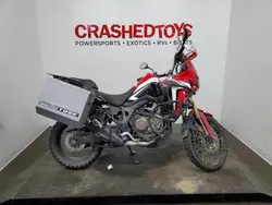 Salvage motorcycles for sale at Ham Lake, MN auction: 2017 Honda CRF1000