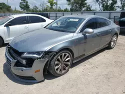 Audi A7 salvage cars for sale: 2012 Audi A7 Prestige