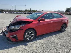 Salvage cars for sale at Mentone, CA auction: 2020 KIA Forte FE