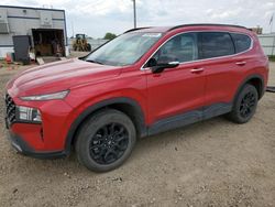 Salvage cars for sale at Bismarck, ND auction: 2022 Hyundai Santa FE SEL