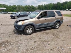 Salvage cars for sale at Charles City, VA auction: 2004 Honda CR-V EX