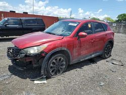 Salvage cars for sale at Homestead, FL auction: 2016 Mazda CX-5 GT