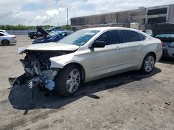 Salvage cars for sale at auction: 2015 Chevrolet Impala LS