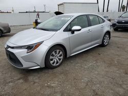 Salvage cars for sale from Copart Van Nuys, CA: 2022 Toyota Corolla LE