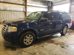 Ford salvage cars for sale: 2008 Ford Expedition EL XLT