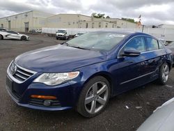 Salvage cars for sale at New Britain, CT auction: 2011 Volkswagen CC Luxury