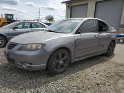 Salvage cars for sale at Eugene, OR auction: 2005 Mazda 3 S