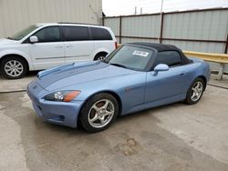 Honda salvage cars for sale: 2002 Honda S2000