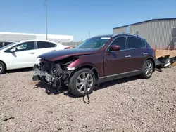 Salvage cars for sale at Phoenix, AZ auction: 2011 Infiniti EX35 Base