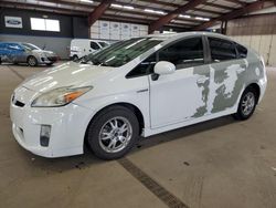 Salvage cars for sale from Copart East Granby, CT: 2010 Toyota Prius