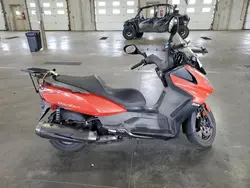 Salvage motorcycles for sale at Ham Lake, MN auction: 2012 Kymco Usa Inc Downtown 300I