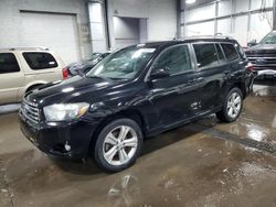 Salvage cars for sale at Ham Lake, MN auction: 2008 Toyota Highlander Sport