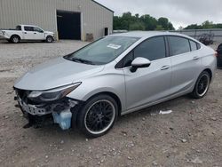 Salvage cars for sale at Lawrenceburg, KY auction: 2017 Chevrolet Cruze LT