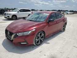 Vehiculos salvage en venta de Copart Arcadia, FL: 2020 Nissan Sentra SR