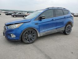 Vehiculos salvage en venta de Copart Grand Prairie, TX: 2017 Ford Escape Titanium