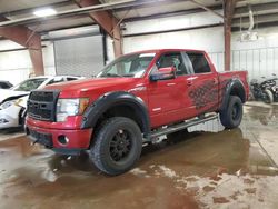 Salvage trucks for sale at Lansing, MI auction: 2012 Ford F150 Supercrew