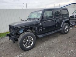 Salvage cars for sale at Albany, NY auction: 2020 Jeep Wrangler Unlimited Sahara