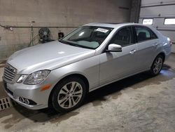 Salvage cars for sale from Copart Blaine, MN: 2010 Mercedes-Benz E 350 4matic