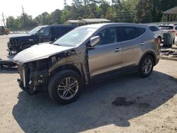 Salvage cars for sale at Savannah, GA auction: 2018 Hyundai Santa FE Sport