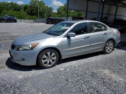 Salvage cars for sale at Cartersville, GA auction: 2009 Honda Accord EXL