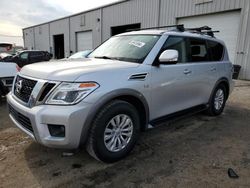 Salvage cars for sale at Jacksonville, FL auction: 2018 Nissan Armada SV
