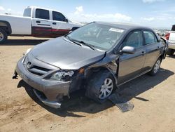 Salvage cars for sale at Brighton, CO auction: 2011 Toyota Corolla Base