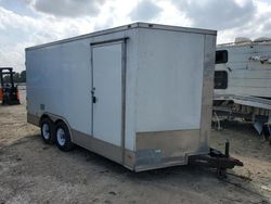 Salvage trucks for sale at Houston, TX auction: 2021 Cargo Trailer