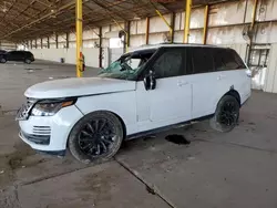 Land Rover salvage cars for sale: 2020 Land Rover Range Rover HSE