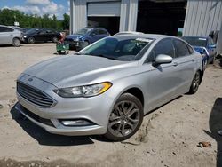 Salvage cars for sale at Montgomery, AL auction: 2017 Ford Fusion SE