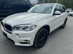 Salvage cars for sale at North Billerica, MA auction: 2015 BMW X5 XDRIVE35D