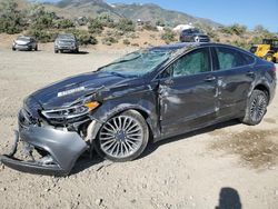 Salvage cars for sale at Reno, NV auction: 2018 Ford Fusion TITANIUM/PLATINUM