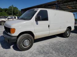 Vehiculos salvage en venta de Copart Cartersville, GA: 2006 Ford Econoline E250 Van
