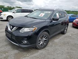 Salvage cars for sale at Cahokia Heights, IL auction: 2015 Nissan Rogue S