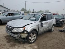 Salvage cars for sale at Pekin, IL auction: 2010 Subaru Forester 2.5X Limited