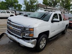 Chevrolet salvage cars for sale: 2015 Chevrolet Silverado K1500 LT