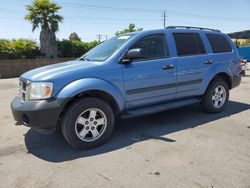 Salvage cars for sale from Copart San Martin, CA: 2008 Dodge Durango SXT