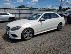 Salvage cars for sale from Copart Hillsborough, NJ: 2014 Mercedes-Benz E 350 4matic