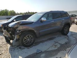 Salvage cars for sale at Franklin, WI auction: 2017 Jeep Grand Cherokee Limited