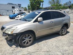 Salvage cars for sale from Copart Opa Locka, FL: 2008 Lexus RX 350