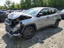 Jeep salvage cars for sale: 2017 Jeep Compass Sport